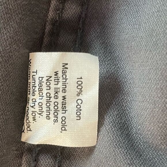 Women's Madewell Washed Gray Canvas Jacket sz. S #AM - Picture 8 of 12